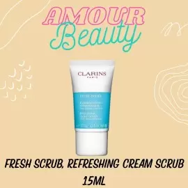 Clarins Fresh Scrub Refreshing Cream Scrub 15ml